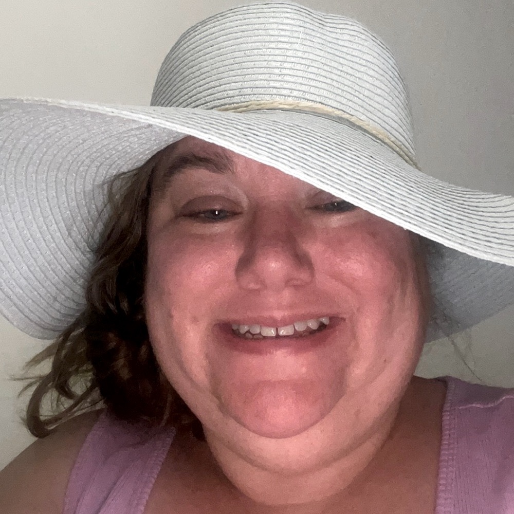 Momentum sun floppy hat in pale ice blue large oversized straw style raffia new